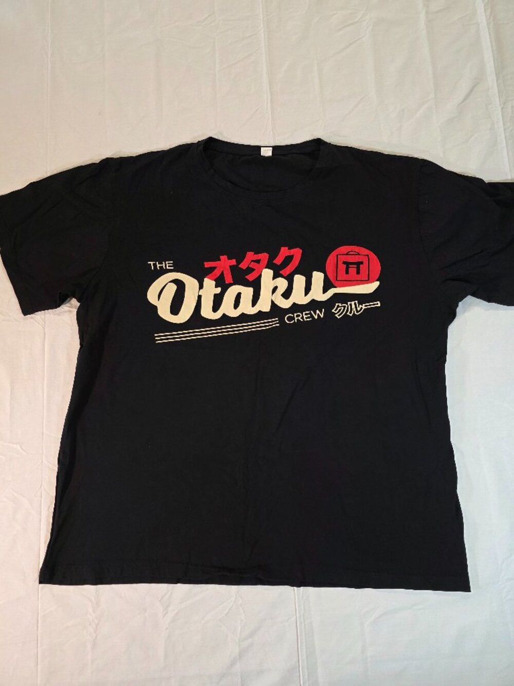 Manga Anime The Otaku Box Exclusive The Otaku Crew T-Shirt 4 XL